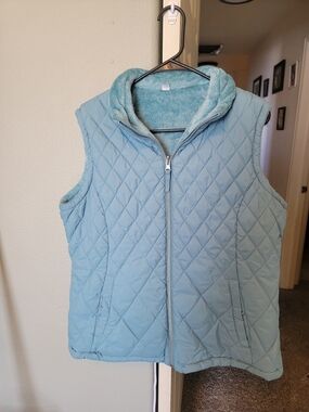 Free Country Reversible Quilted/fleece Vest